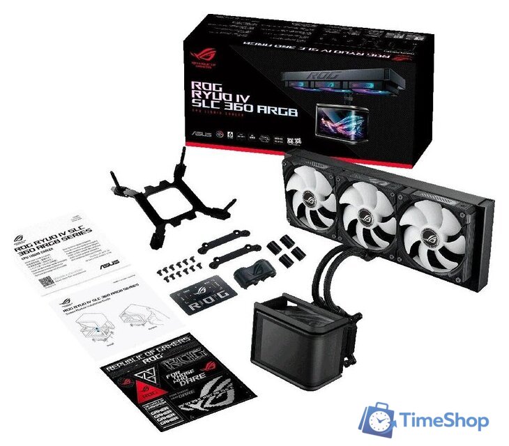 Система жидкостного охлаждения для процессора ASUS ROG Ryuo IV SLC 360 ARGB - Изображение №15 — Интернет-магазин Time-Shop