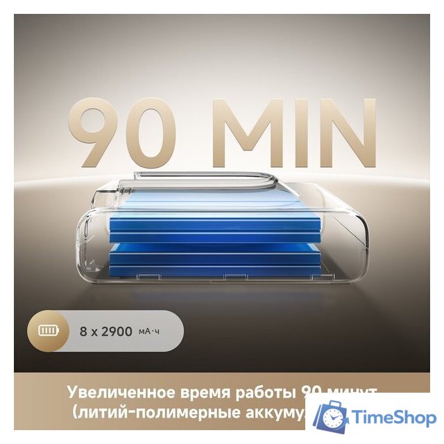 Пылесос Dreame R20 CE VRV60F (евровилка, серый) - Изображение №11 — Интернет-магазин Time-Shop