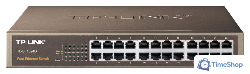 Неуправляемый коммутатор TP-Link TL-SF1024D - Изображение №1 — Интернет-магазин Time-Shop
