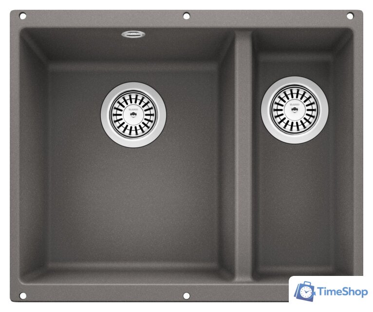 Кухонная мойка Blanco Rotan 340/160-U 524250 (алюметаллик) - Изображение №1 — Интернет-магазин Time-Shop