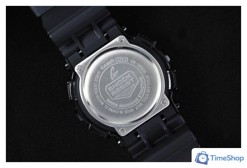 Наручные часы Casio GD-100GB-1E - Изображение №6 — Интернет-магазин Time-Shop