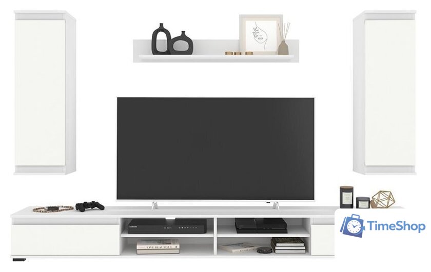 Горка Интерлиния Neo-3 (белая шагрень/белый) - Изображение №1 — Интернет-магазин Time-Shop