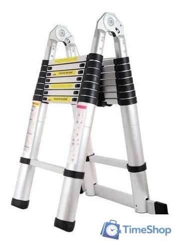 Лестница-трансформер Алюмет DTLH 2.5 (2x8 ступеней) - Изображение №1 — Интернет-магазин Time-Shop