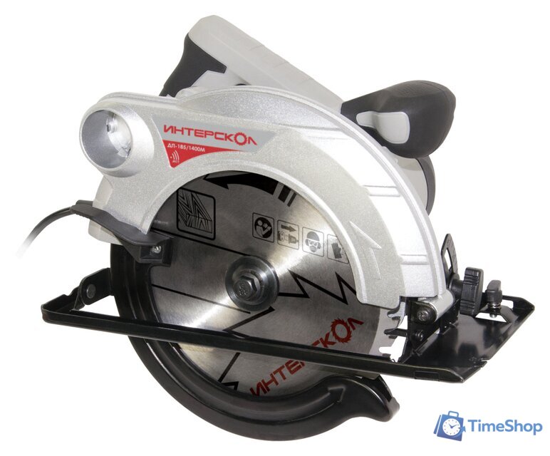 Дисковая (циркулярная) пила Интерскол ДП-185/1400М - Изображение №1 — Интернет-магазин Time-Shop