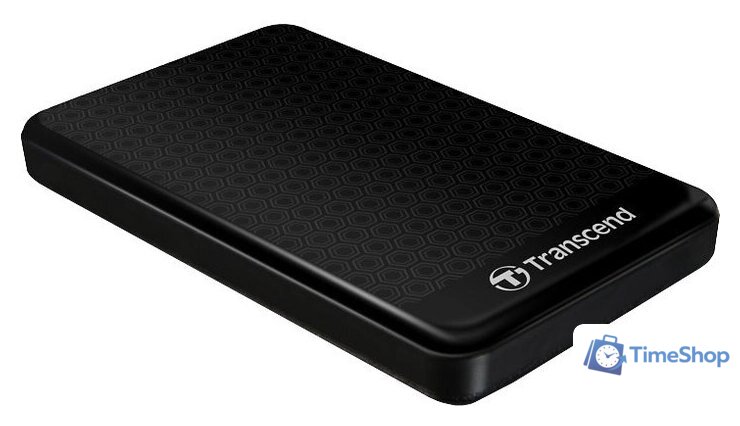 Внешний накопитель Transcend StoreJet 25A3 1TB Black (TS1TSJ25A3K) - Изображение №1 — Интернет-магазин Time-Shop