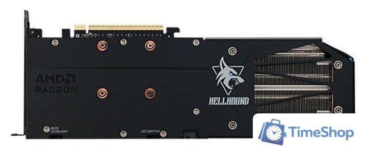 Видеокарта PowerColor Hellhound AMD Radeon RX 9060 XT 16GB GDDR6 RX9060XT 16G-L/OC - Изображение №3 — Интернет-магазин Time-Shop