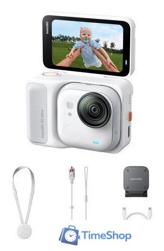 Модульная экшен-камера Insta360 GO Ultra (Standard Bundle, белый) - Изображение №1 — Интернет-магазин Time-Shop