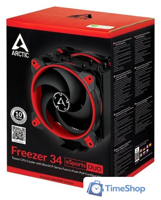 Кулер для процессора Arctic Freezer 34 eSports DUO ACFRE00060A - Изображение №9 — Интернет-магазин Time-Shop