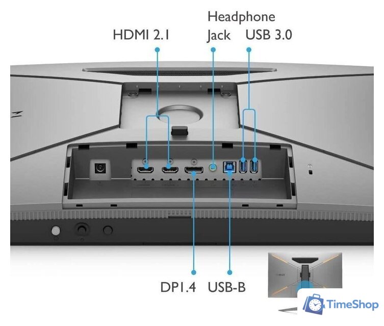 Игровой монитор BenQ Mobiuz EX270QM - Изображение №6 — Интернет-магазин Time-Shop