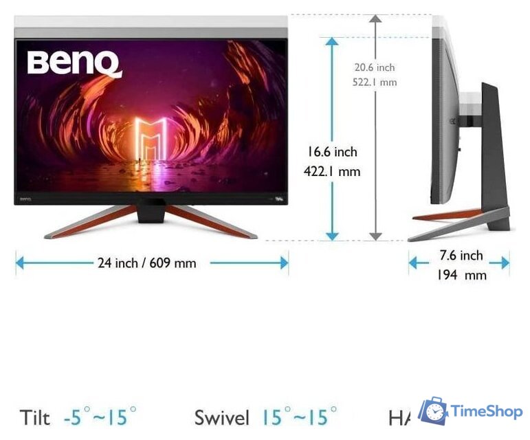 Игровой монитор BenQ Mobiuz EX270QM - Изображение №7 — Интернет-магазин Time-Shop