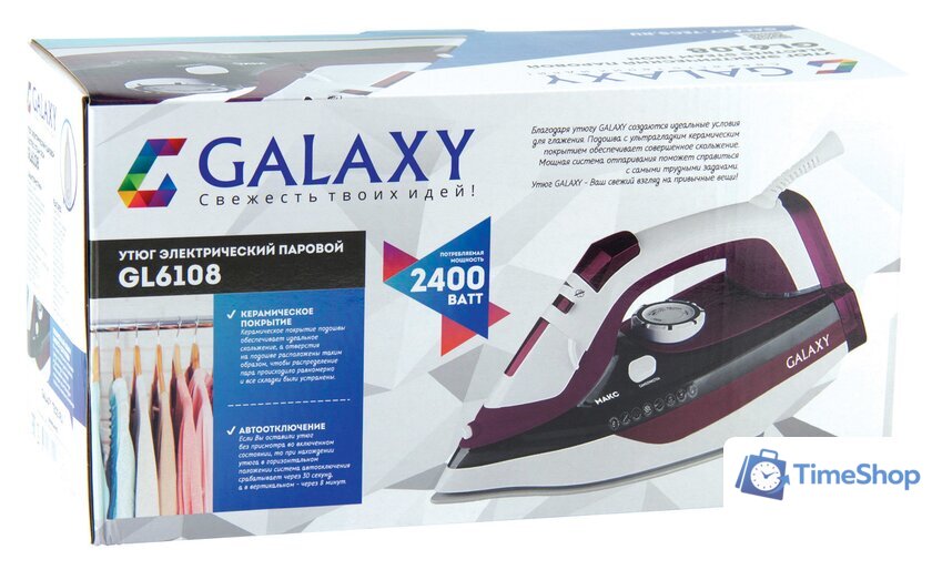 Утюг Galaxy Line GL6108 - Изображение №6 — Интернет-магазин Time-Shop