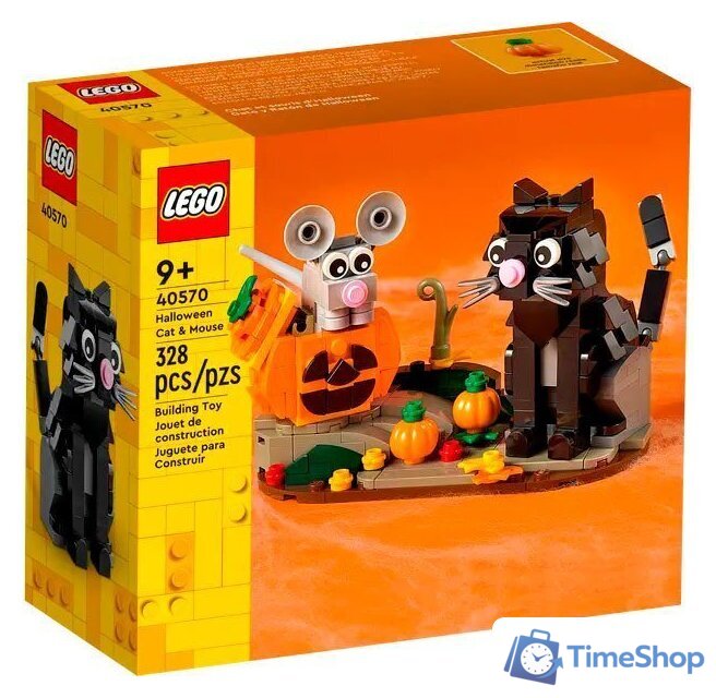 Конструктор LEGO 40570 Кошка и мышь на Хэллоуин - Изображение №1 — Интернет-магазин Time-Shop