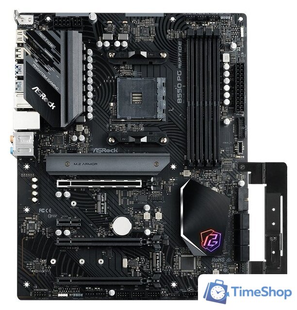 Материнская плата ASRock B550 PG Riptide - Изображение №2 — Интернет-магазин Time-Shop