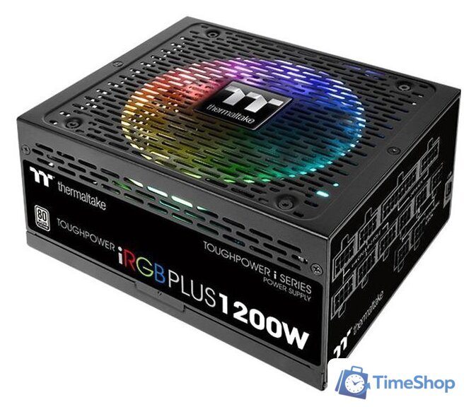 Блок питания Thermaltake Toughpower iRGB PLUS 1200W Platinum TT Premium Edition - Изображение №1 — Интернет-магазин Time-Shop