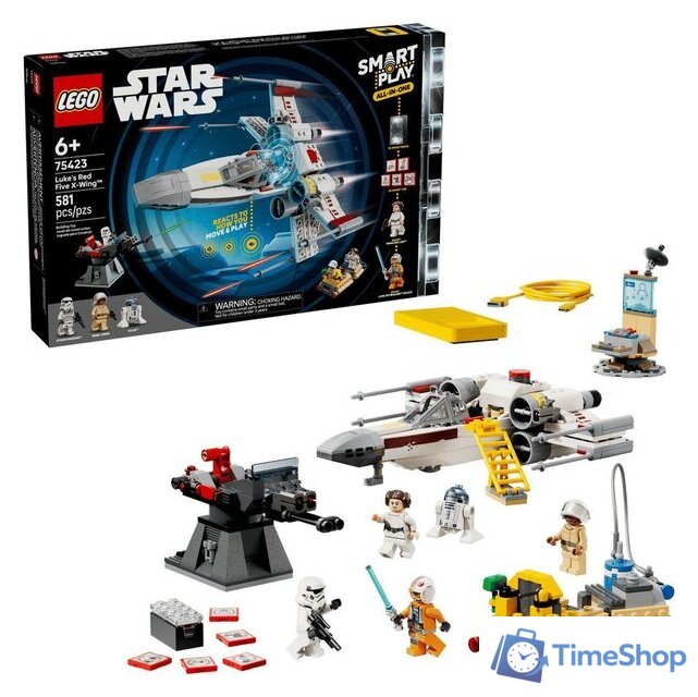 Конструктор LEGO Star Wars 75423 Smart Play Luke's Red Five X-Wing - Изображение №1 — Интернет-магазин Time-Shop
