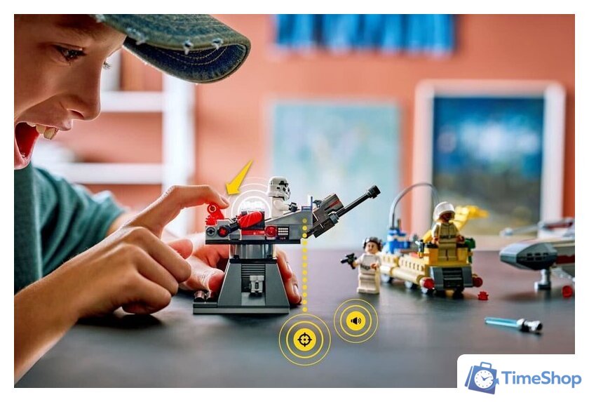 Конструктор LEGO Star Wars 75423 Smart Play Luke's Red Five X-Wing - Изображение №13 — Интернет-магазин Time-Shop