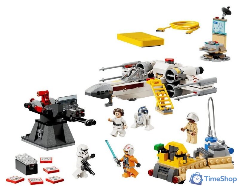 Конструктор LEGO Star Wars 75423 Smart Play Luke's Red Five X-Wing - Изображение №2 — Интернет-магазин Time-Shop