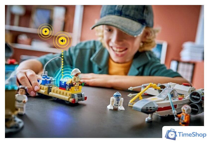 Конструктор LEGO Star Wars 75423 Smart Play Luke's Red Five X-Wing - Изображение №14 — Интернет-магазин Time-Shop