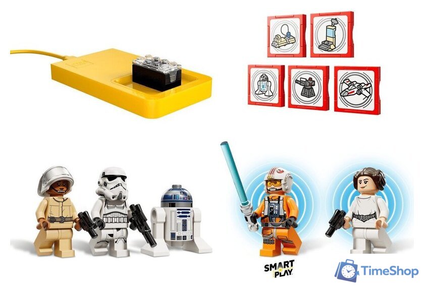 Конструктор LEGO Star Wars 75423 Smart Play Luke's Red Five X-Wing - Изображение №11 — Интернет-магазин Time-Shop