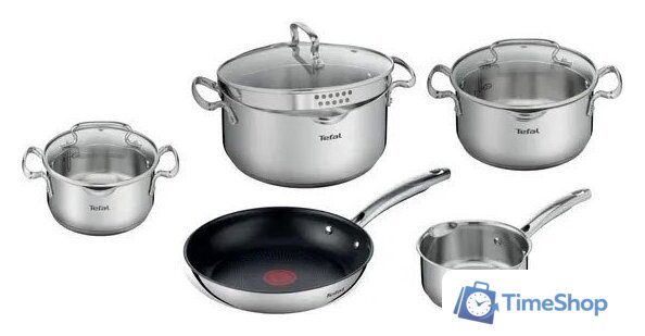 Набор кастрюль Tefal Duetto+ G732S855 - Изображение №1 — Интернет-магазин Time-Shop