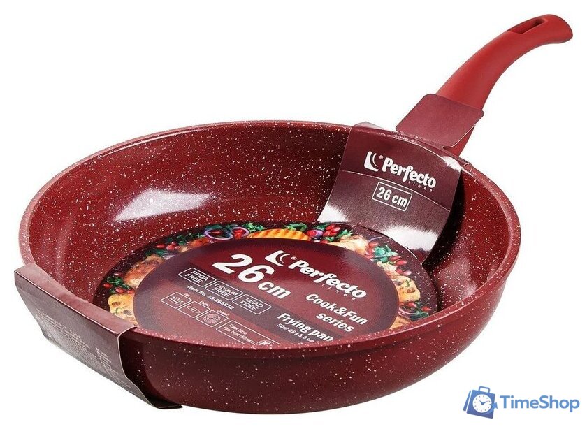 Сковорода Perfecto Linea Cook&Fun 55-265812 - Изображение №1 — Интернет-магазин Time-Shop