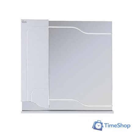  Onika Шкаф с зеркалом Веронэлла 75.00 левый 207521 - Изображение №1 — Интернет-магазин Time-Shop