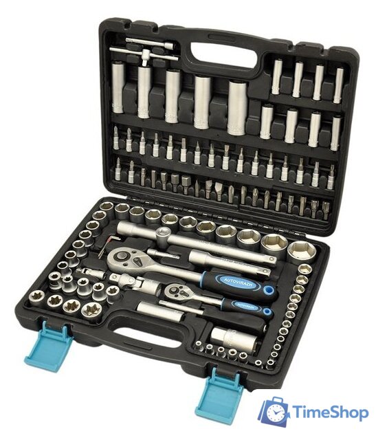 Универсальный набор инструментов Autovirazh AV-212108 (108 предметов) - Изображение №1 — Интернет-магазин Time-Shop