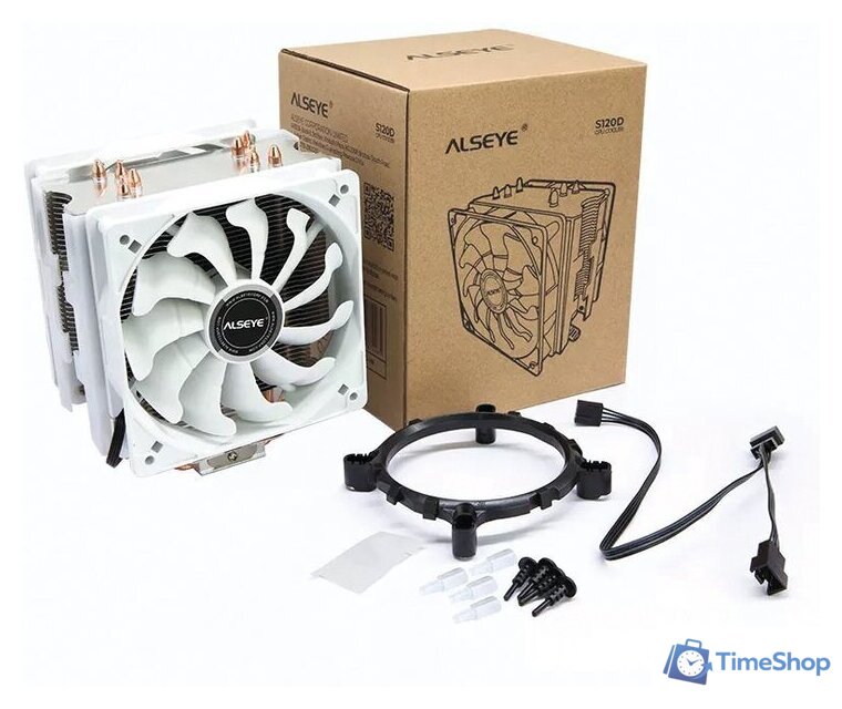 Кулер для процессора ALSEYE S120D-W - Изображение №4 — Интернет-магазин Time-Shop