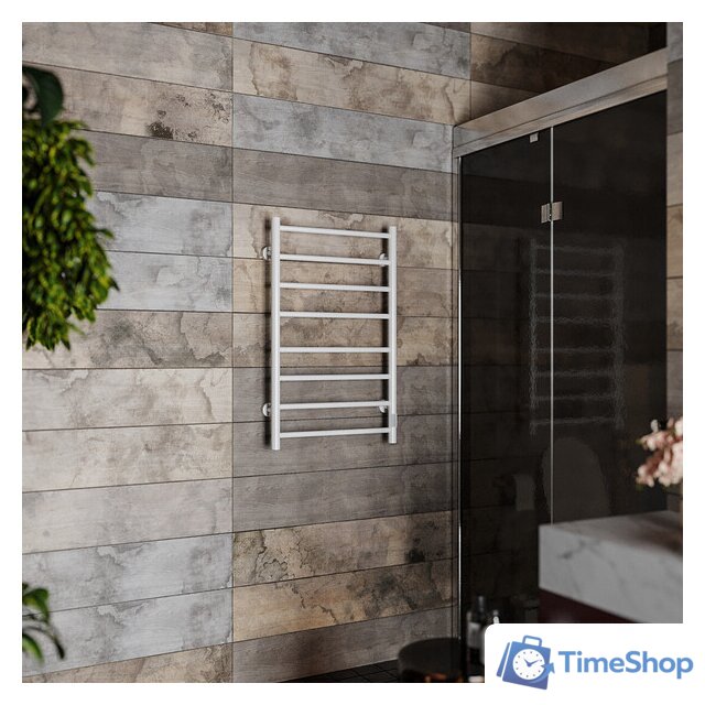 Полотенцесушитель Roxen Caspia BK-109W-8T 11070-5385W (белый) - Изображение №5 — Интернет-магазин Time-Shop