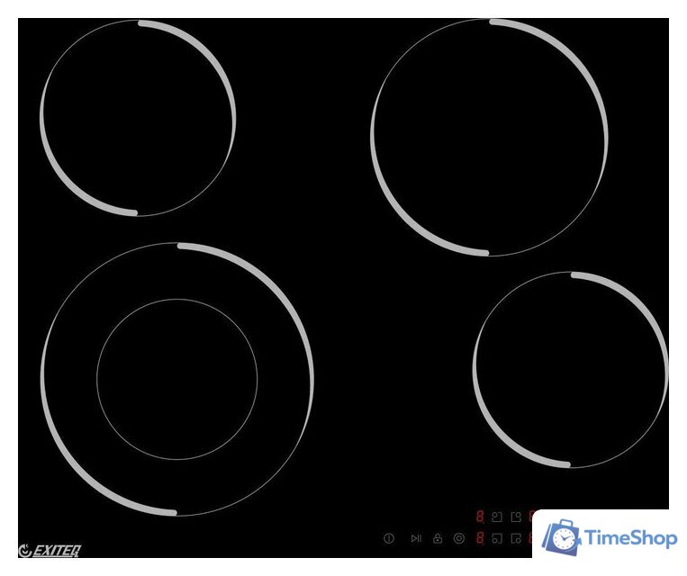 Варочная панель Exiteq EXH-512CB - Изображение №1 — Интернет-магазин Time-Shop