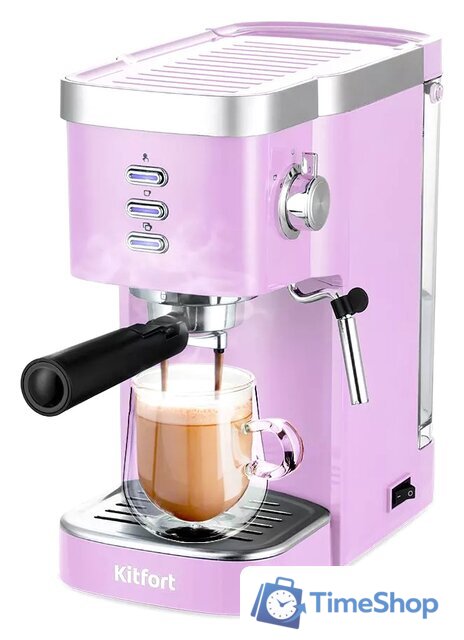 Рожковая кофеварка Kitfort KT-7114-3 - Изображение №1 — Интернет-магазин Time-Shop