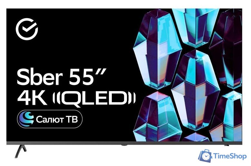 Телевизор Sber SDX-55UQ5235 - Изображение №1 — Интернет-магазин Time-Shop