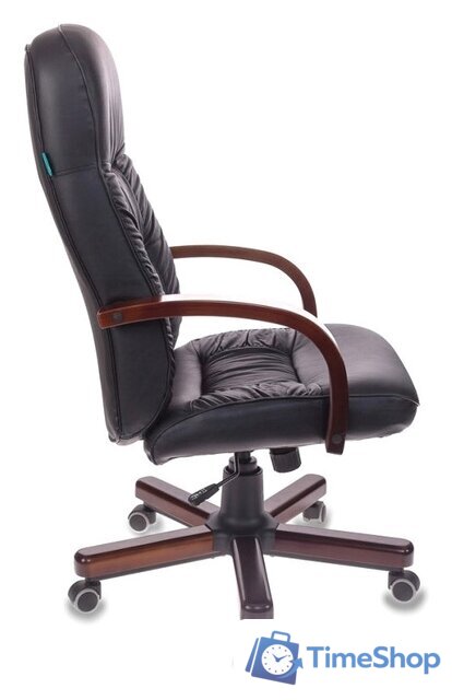 Офисное кресло Бюрократ T-9908/WALNUT (черный) - Изображение №3 — Интернет-магазин Time-Shop