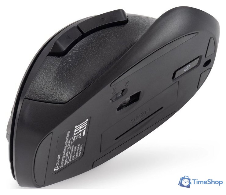 Мышь Оклик 504MW (черный/серый) - Изображение №6 — Интернет-магазин Time-Shop