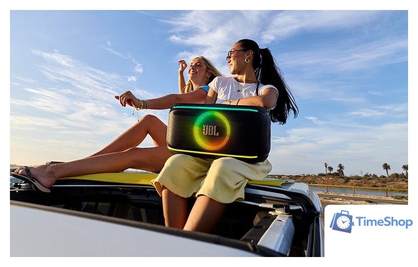 Беспроводная колонка JBL PartyBox On-The-Go 2 - Изображение №9 — Интернет-магазин Time-Shop