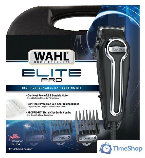 Машинка для стрижки волос Wahl Elite Pro 20106-0460 - Изображение №3 — Интернет-магазин Time-Shop