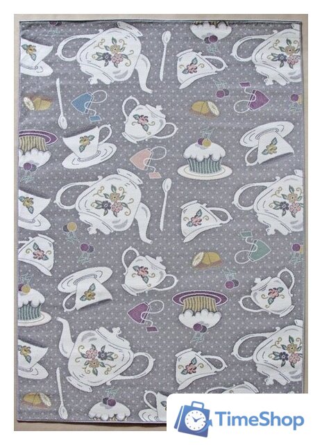 Ковер для жилой комнаты Merinos Sofit C042-STAN-LIGHT-GRAY (1.6х2.3) - Изображение №5 — Интернет-магазин Time-Shop