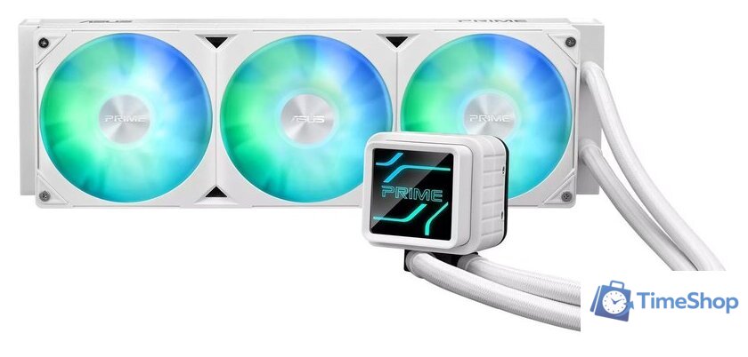 Система жидкостного охлаждения для процессора ASUS Prime LC 360 ARGB White Edition - Изображение №1 — Интернет-магазин Time-Shop