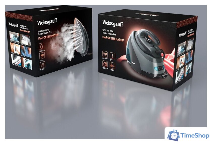 Утюг Weissgauff WSS 301 DPB Turbo Steam Pro - Изображение №22 — Интернет-магазин Time-Shop