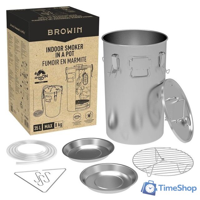 Коптильня Browin 330150 - Изображение №7 — Интернет-магазин Time-Shop