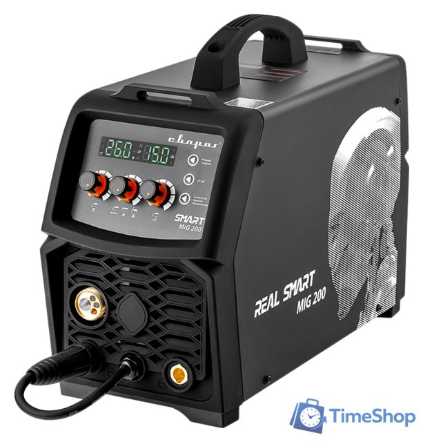 Сварочный инвертор Сварог REAL Smart MIG 200 Black (N2A5) - Изображение №8 — Интернет-магазин Time-Shop