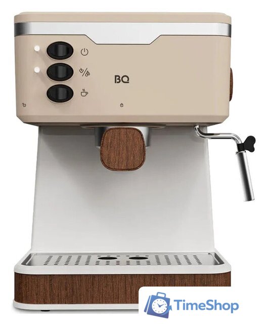 Рожковая кофеварка BQ CM2006 (бежевый) - Изображение №1 — Интернет-магазин Time-Shop