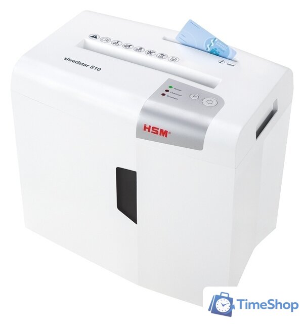Шредер HSM Shredstar S10 (6) (белый) - Изображение №4 — Интернет-магазин Time-Shop