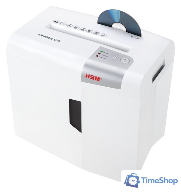 Шредер HSM Shredstar S10 (6) (белый) - Изображение №3 — Интернет-магазин Time-Shop