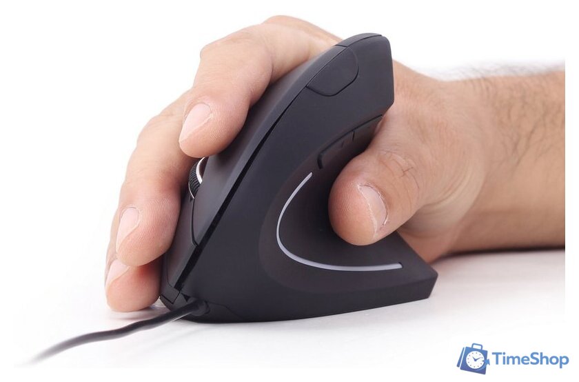 Вертикальная мышь Gembird MUS-ERGO-01 - Изображение №6 — Интернет-магазин Time-Shop