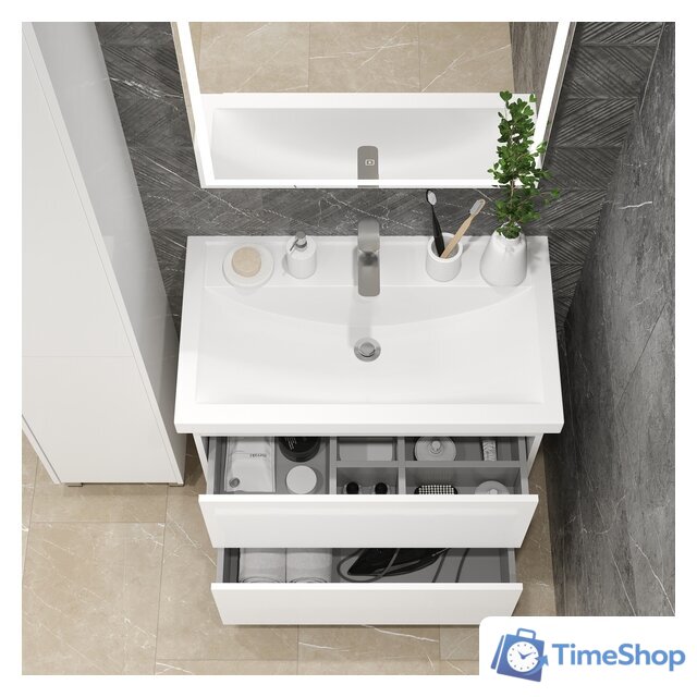  Briz Тумба напольная Риччи 70 с умывальником Фостер - Изображение №4 — Интернет-магазин Time-Shop