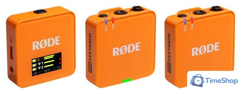 Радиосистема RODE Wireless GO Gen 3 (оранжевый) - Изображение №1 — Интернет-магазин Time-Shop