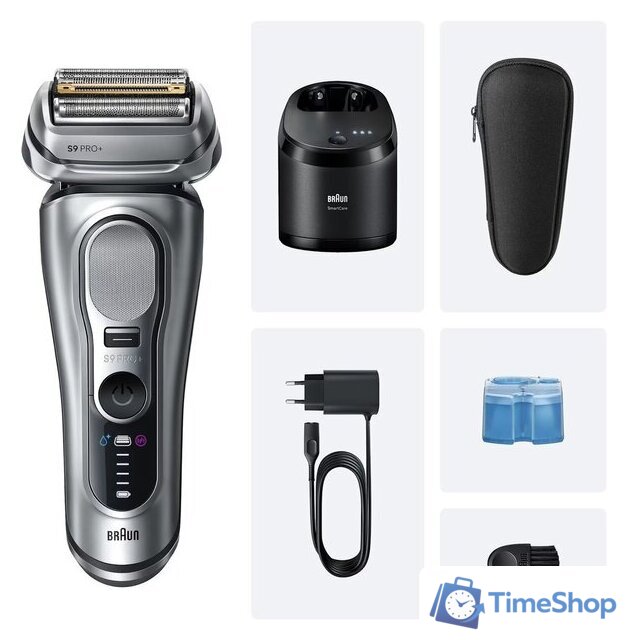 Электробритва Braun Series 9 Pro+ 9667cc - Изображение №1 — Интернет-магазин Time-Shop