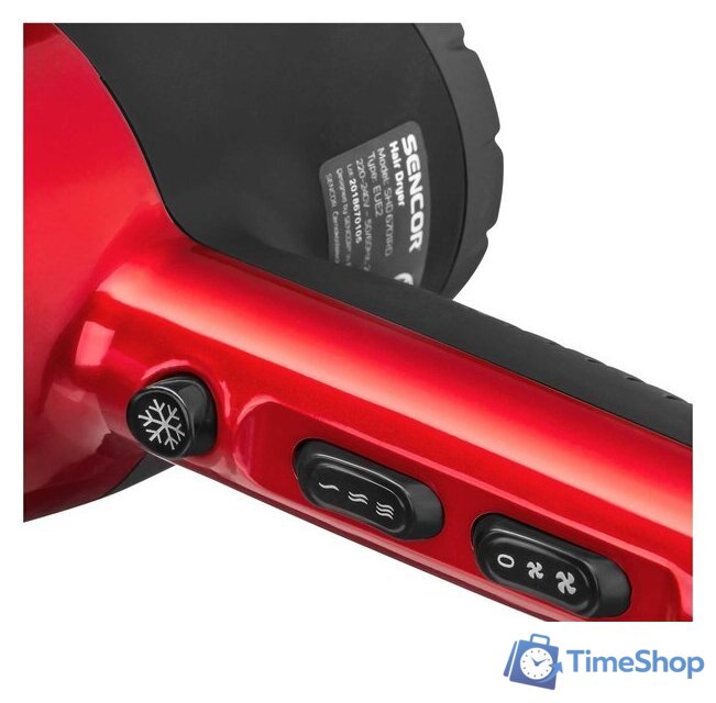 Фен Sencor SHD 6701RD - Изображение №6 — Интернет-магазин Time-Shop
