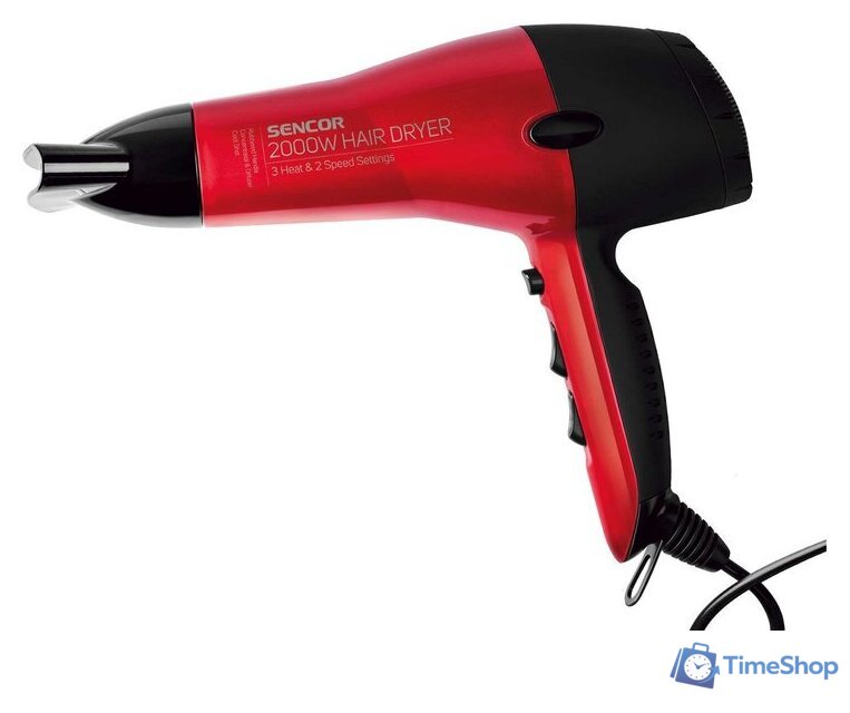 Фен Sencor SHD 6701RD - Изображение №2 — Интернет-магазин Time-Shop